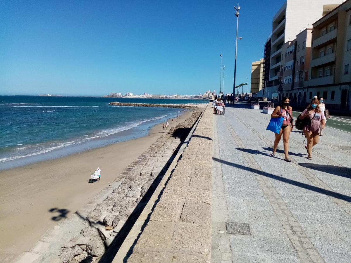 Appartamento Paseo marítimo de Cádiz Esterno foto