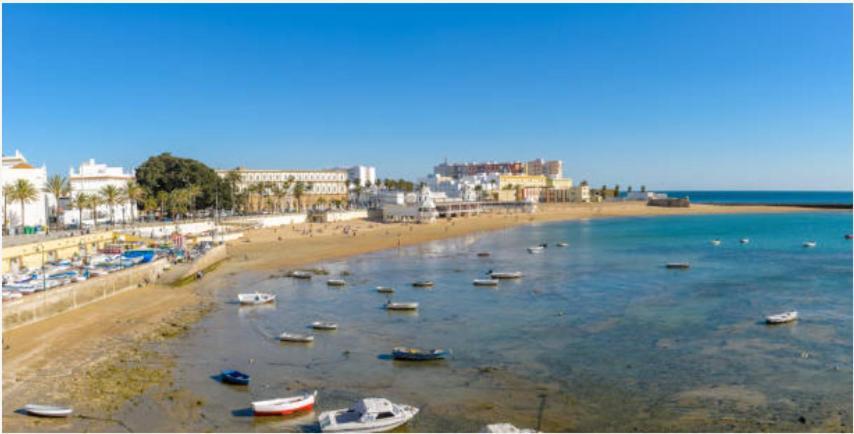 Appartamento Paseo marítimo de Cádiz Esterno foto